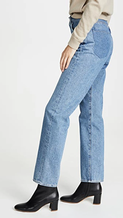 Shop Goldsign The Nineties Classic Jeans In Pressed Rainer