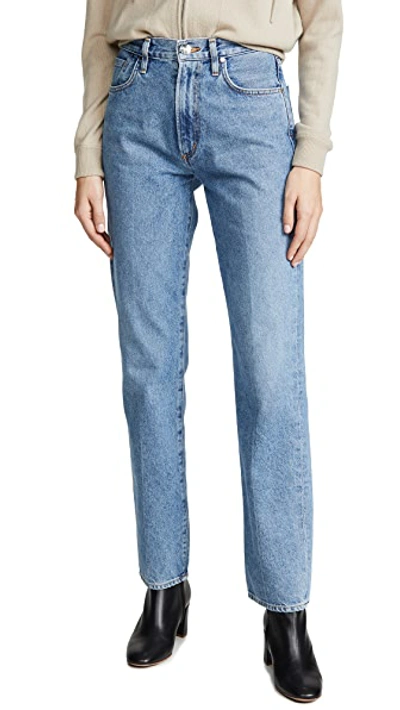 Shop Goldsign The Nineties Classic Jeans In Pressed Rainer