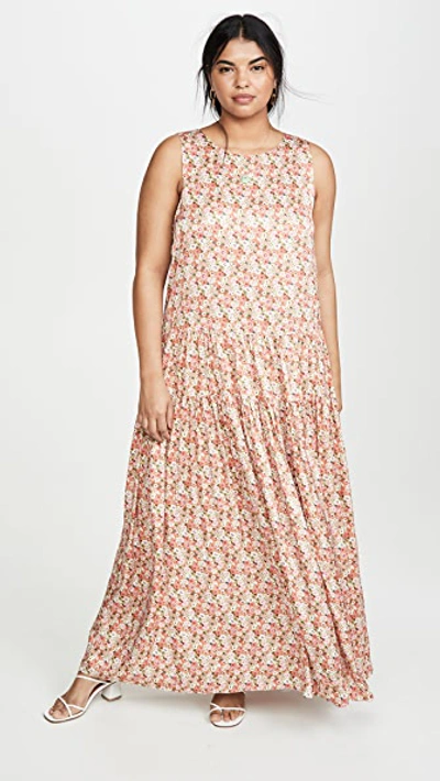 Shop Fame And Partners Alana Dress In Floral Blush