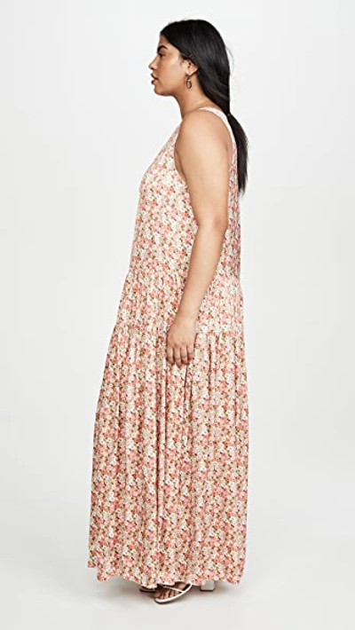 Shop Fame And Partners Alana Dress In Floral Blush