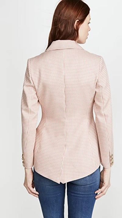 Single Breasted Jacket Houndstooth