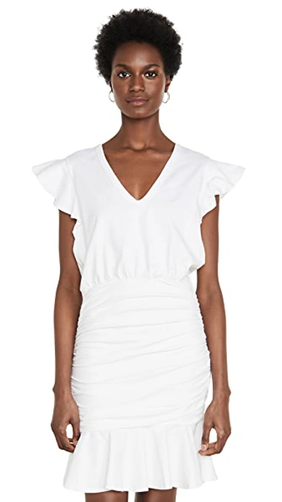 Shop Veronica Beard Jean Lisette Dress In White