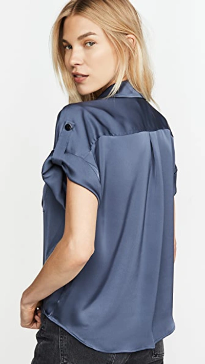 Shop Ramy Brook Sawyer Top In Slate