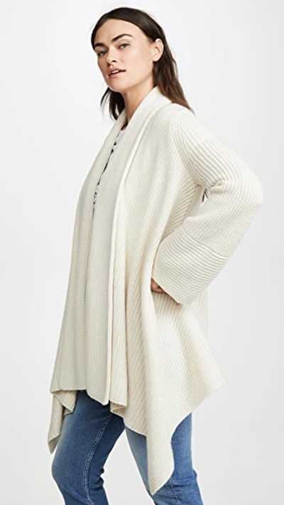 Diamon Draped Cashmere Cardi