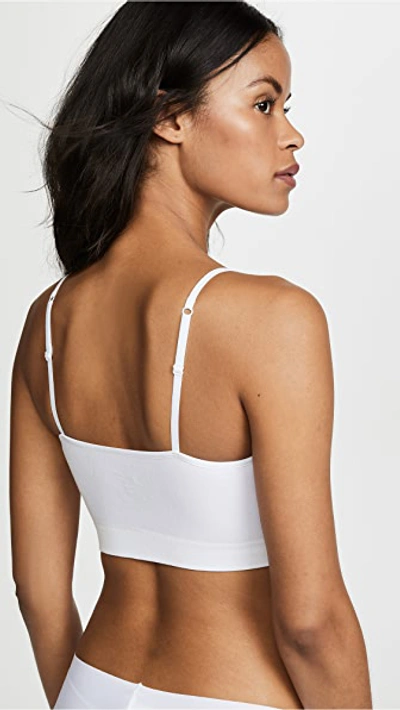 Yummie Audrey Comfortably Fit Seamless Bralette In White