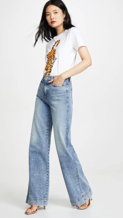 Shop Alice And Olivia Gorgeous Trouser Jeans In Last Call