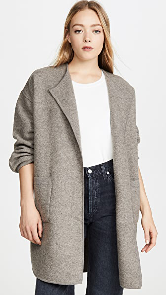 madewell ivy long sweater coat