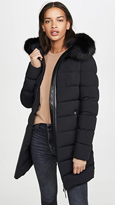 Shop Mackage Calla Parka In Black