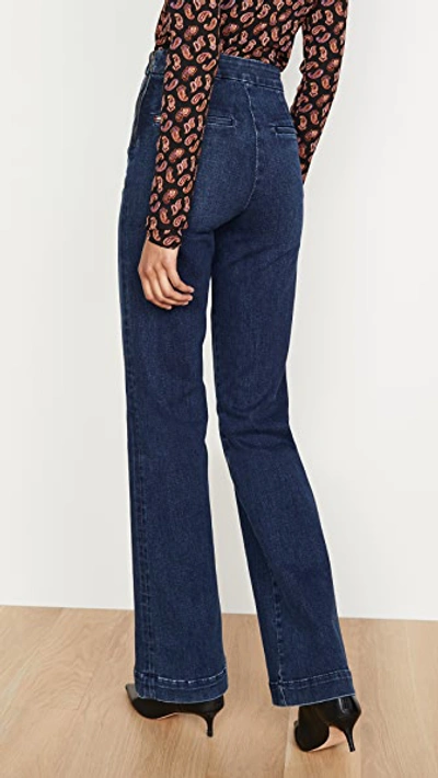 Shop Alice And Olivia Jalisa Trouser Jeans In Go For It