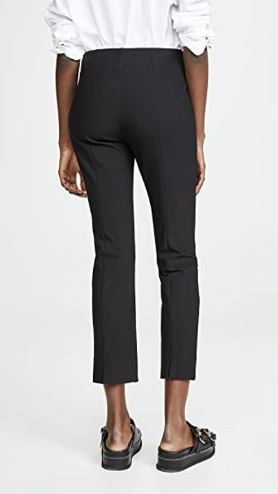 Shop Vince Stitch Front Seam Legging Pants Black Xs