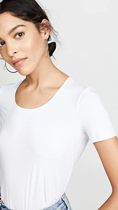 Shop Wolford Pure Shirt In White