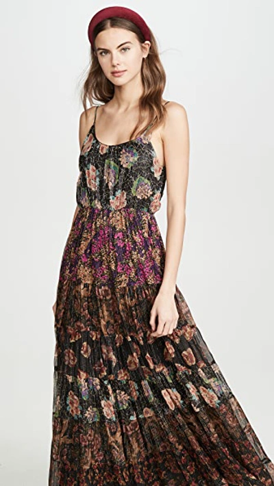 Shop Mes Demoiselles Fabuleuse Dress In Floral Combo