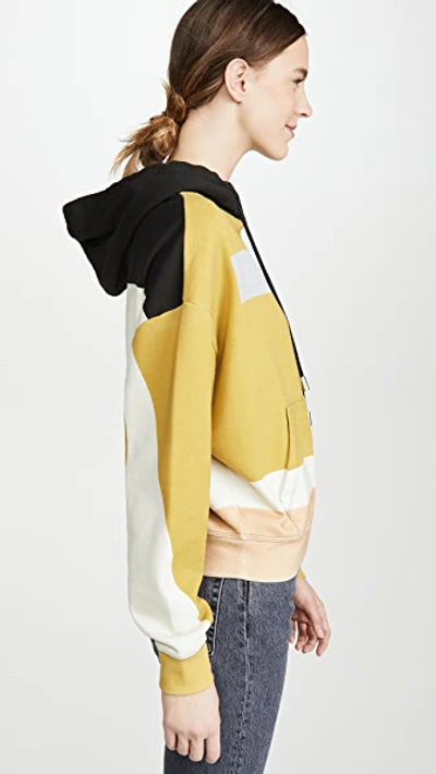 Shop Eckhaus Latta Hoodie In Atmospheric Screen Print