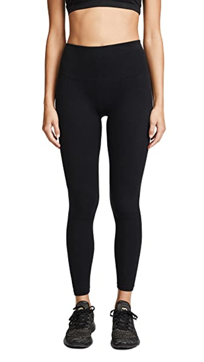 Shop Yummie By Heather Thomson Anita Leggings In Black