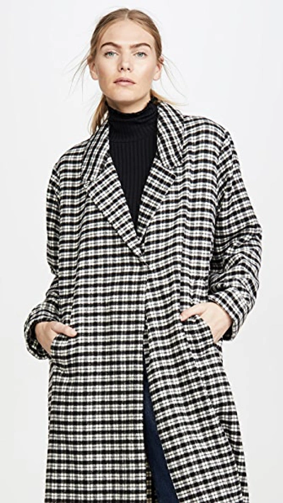 Shop The Great Yale Coat In Cottage Plaid