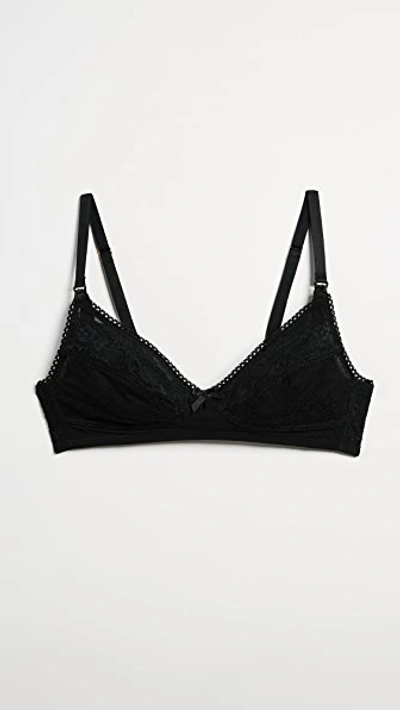 Shop Rosie Pope Wireless Nursing Bra In Black