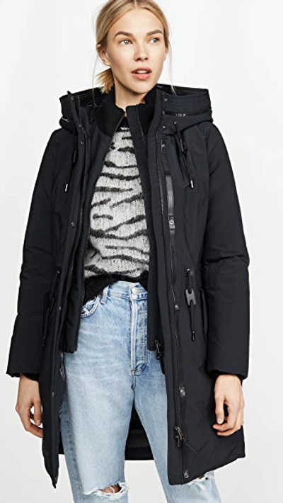 Shop Mackage Beckah Jacket In Black