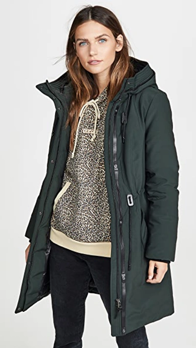 Shop Mackage Beckah Jacket In Green