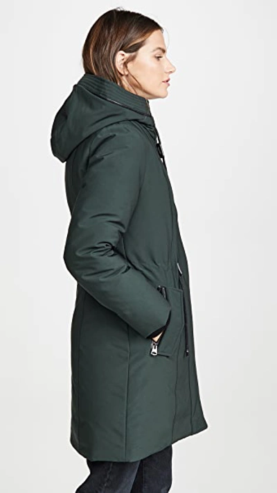 Shop Mackage Beckah Jacket In Green