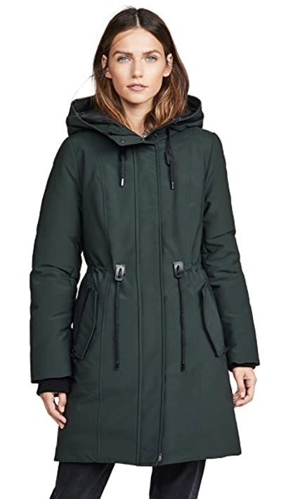 Shop Mackage Beckah Jacket In Green