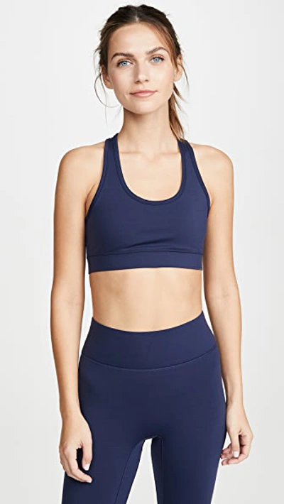 Shop All Access Front Row Bra In Navy