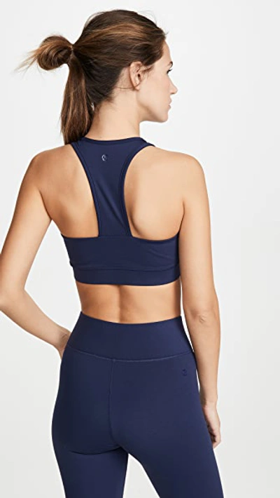 Shop All Access Front Row Bra In Navy