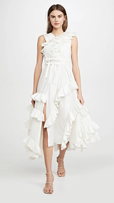Shop Ulla Johnson Imogen Dress In Blanc