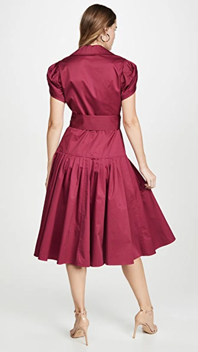 Shop Alexis Rosetta Dress In Raspberry