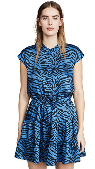 Shop Rebecca Minkoff Ollie Dress In Sapphire