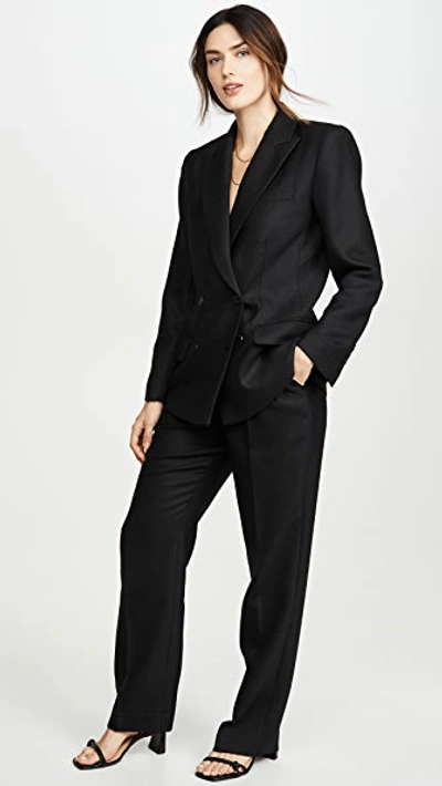 Shop Anine Bing James Blazer In Black