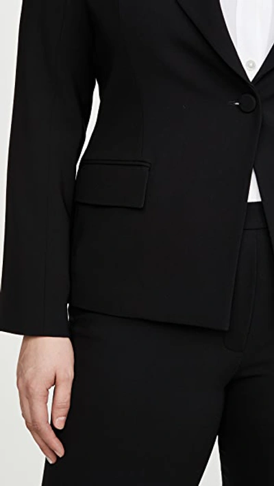 Shop Theory Angled Blazer In Black