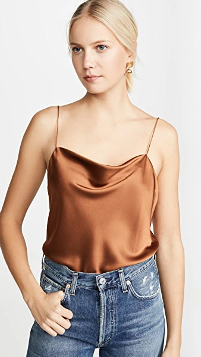 Shop Cami Nyc The Axel Top In Walnut