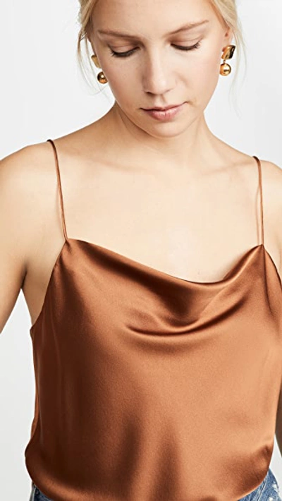 Shop Cami Nyc The Axel Top In Walnut