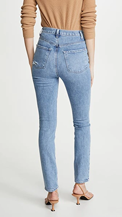 Shop J Brand 1212 Runway High Rise Jeans In Chadron Destruct