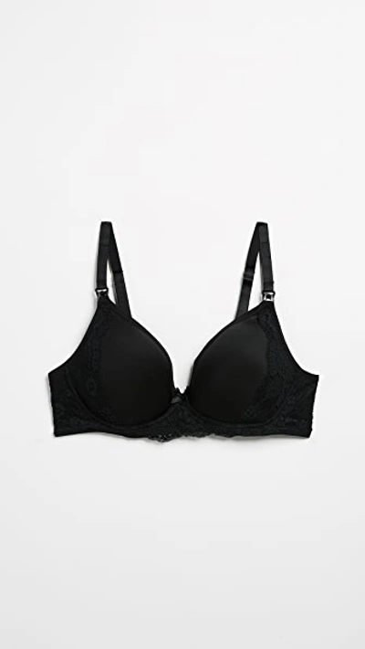 Shop Rosie Pope Wireless Lightly Lined Nursing Bra In Black