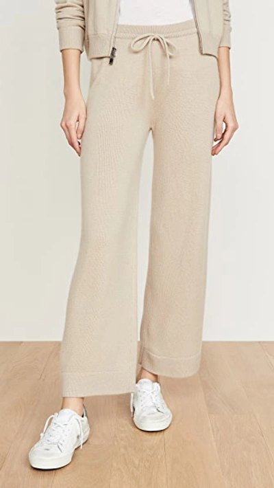 Shop Theory Cashmere Relax Lounge Pants In Oatmeal