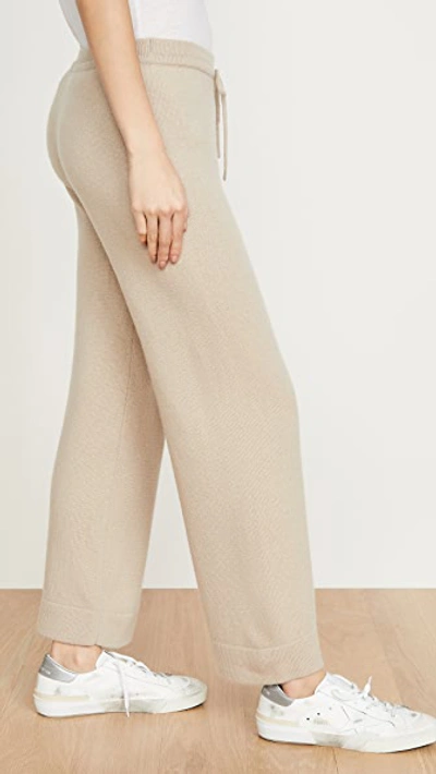 Shop Theory Cashmere Relax Lounge Pants In Oatmeal
