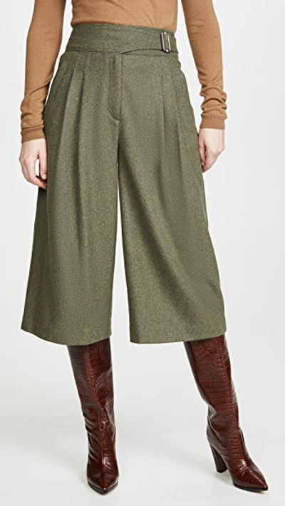 Shop Rag & Bone Aubrey Culottes In Olive