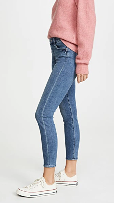 Shop 7 For All Mankind Ankle Skinny Jeans In Authentic Destiny