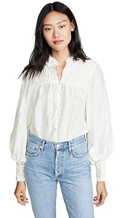 Shop Alexis Minelli Top In White