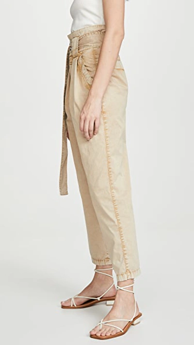 Shop Closed Glen Pants In Fennel