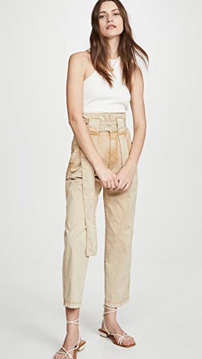 Shop Closed Glen Pants In Fennel