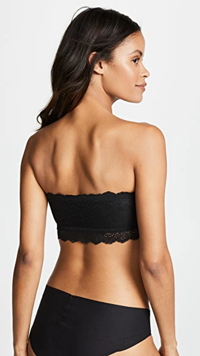 Shop Spanx Undie-tectable Better Bandeau Bra In Very Black