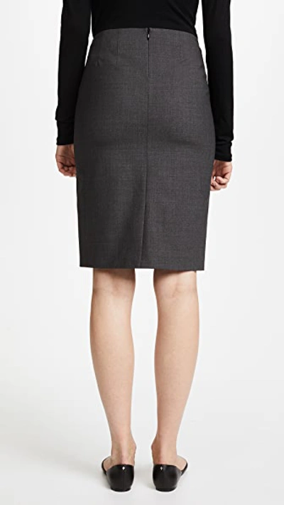 Shop Theory Edition Pencil Skirt In Charcoal