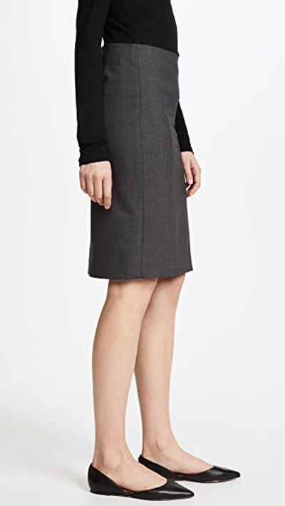 Shop Theory Edition Pencil Skirt In Charcoal