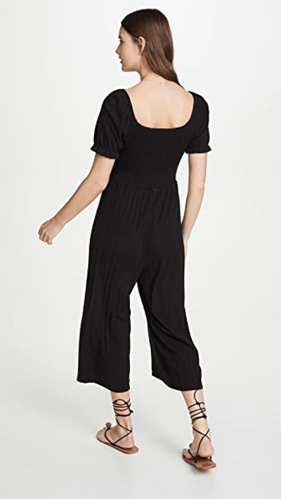 Bb Dakota Total Smock Out Jumpsuit In Black