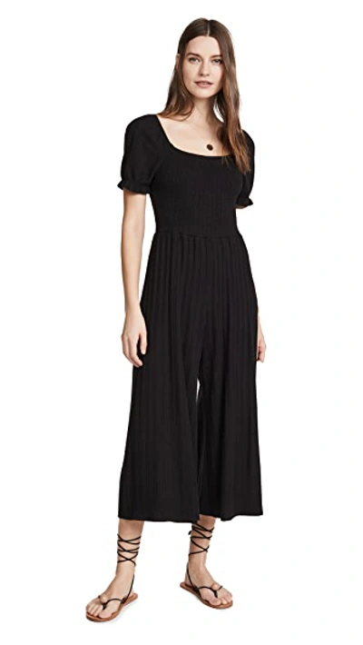 Bb Dakota Total Smock Out Jumpsuit In Black