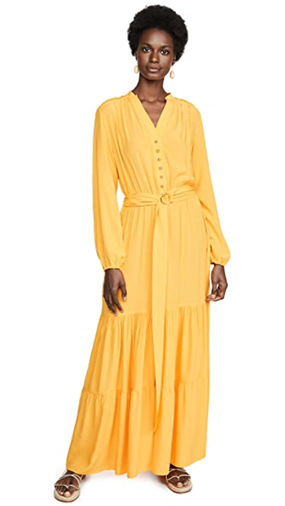 Shop Melissa Odabash Sonja Dress In Apricot