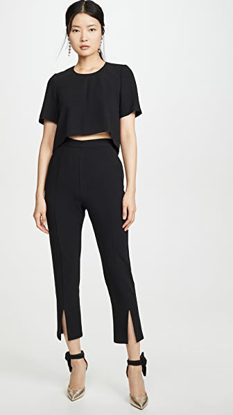 black halo 2 piece jumpsuit