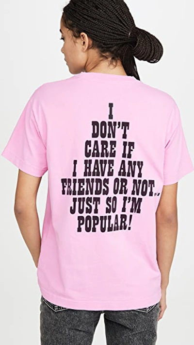 Shop Marc Jacobs The Peanuts T-shirt In Pink